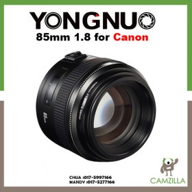 Yongnuo YN 85mm f/1.8 Lens for Canon EF